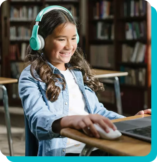Happy Student Receiving Online Therapy
